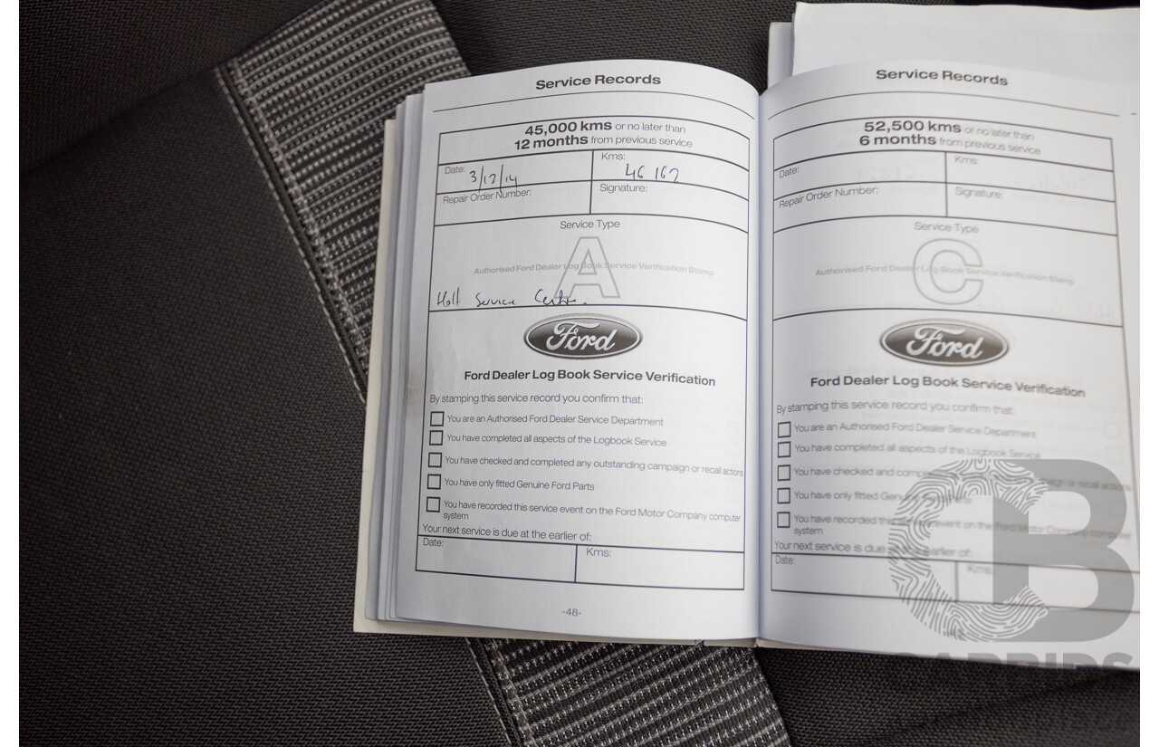 04/2013 Ford Ranger XLT 3.2 (4x4) PX Super Cab Pick Up Highlight Silver Metallic 3.2L