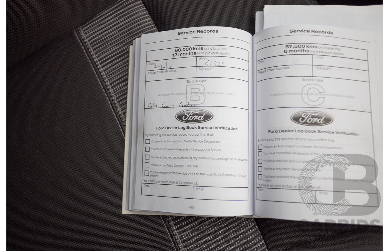 04/2013 Ford Ranger XLT 3.2 (4x4) PX Super Cab Pick Up Highlight Silver Metallic 3.2L