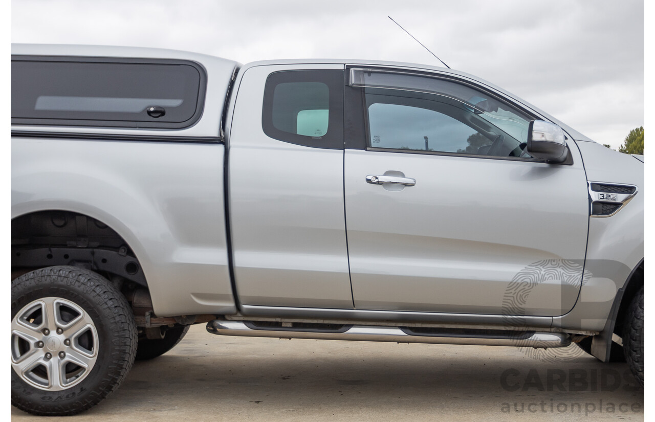 04/2013 Ford Ranger XLT 3.2 (4x4) PX Super Cab Pick Up Highlight Silver Metallic 3.2L