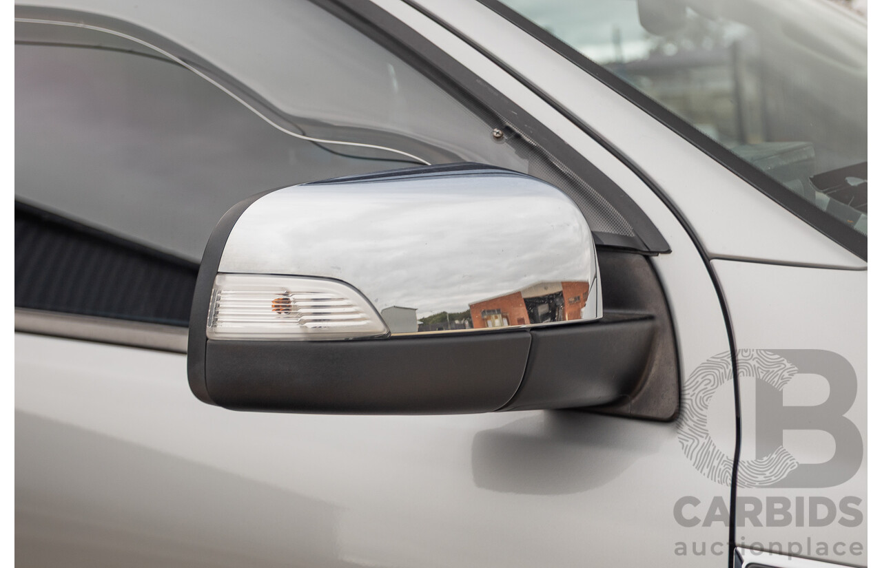 04/2013 Ford Ranger XLT 3.2 (4x4) PX Super Cab Pick Up Highlight Silver Metallic 3.2L