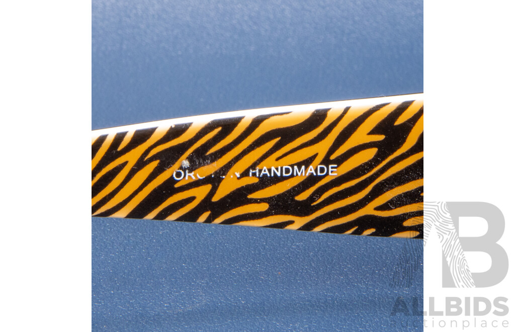 Oroton Roma Brown/Tiger Patterned Sunglasses