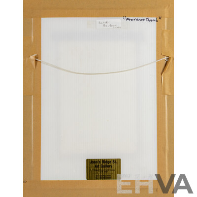 Sandi Beukes, (20th Century, South African, 1957-), Provence Church, Original Acrylic, 53 x 41 cm (frame)