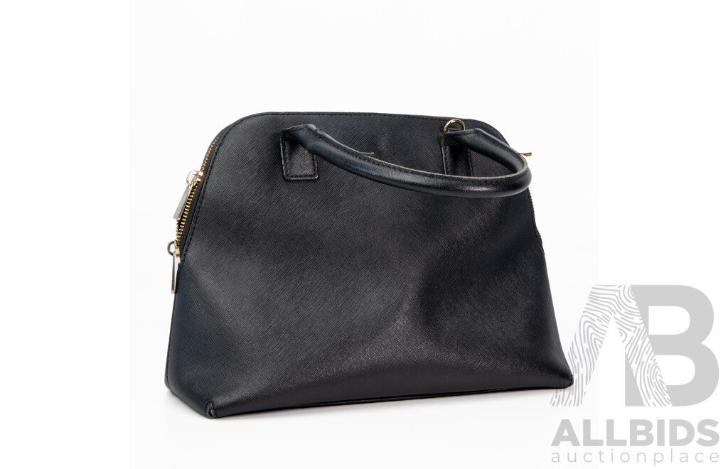 Oroton Maison Griptop Black Bag