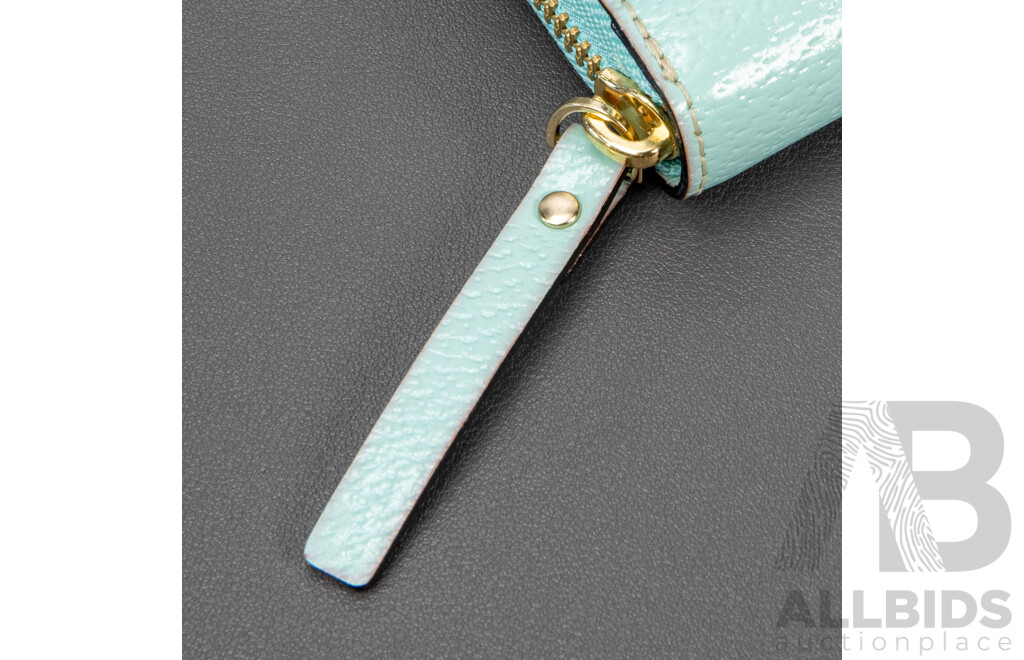 Kate Spade Light Blue Wellesley Neda Zip Around Wallet