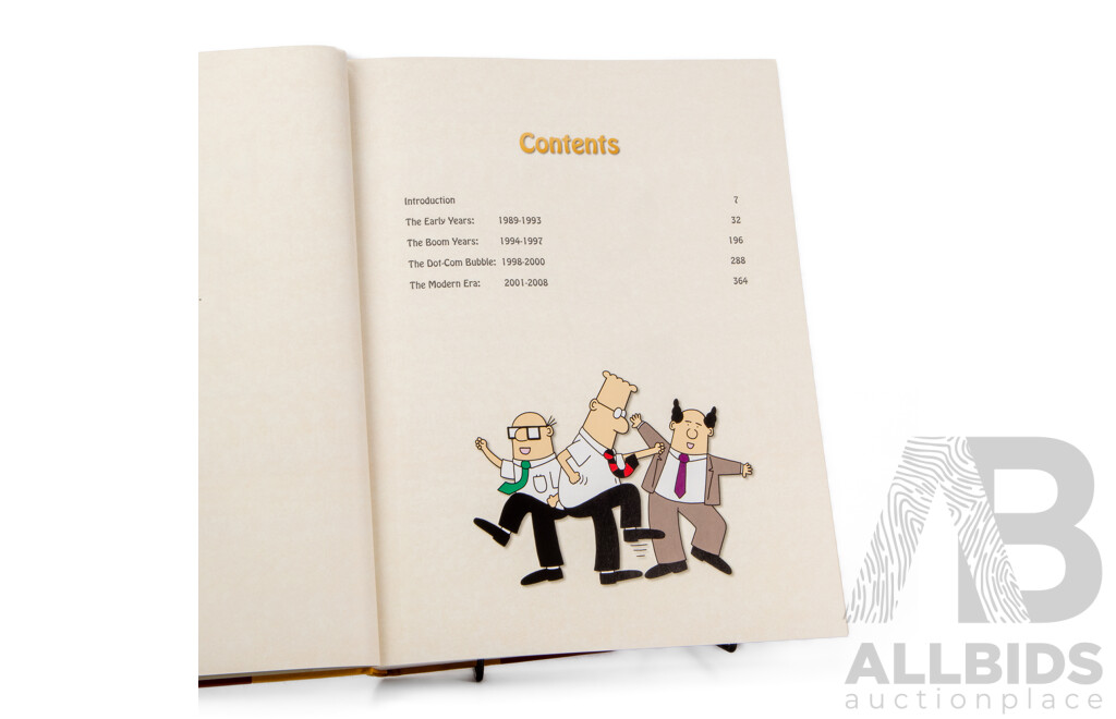 Scott Adams (20th Century, American, 1957–2026), Dilbert 2.0: 20 Years of Dilbert, First Edition (2008), in Excellent Condition, 34 X 27 X 6 Cm