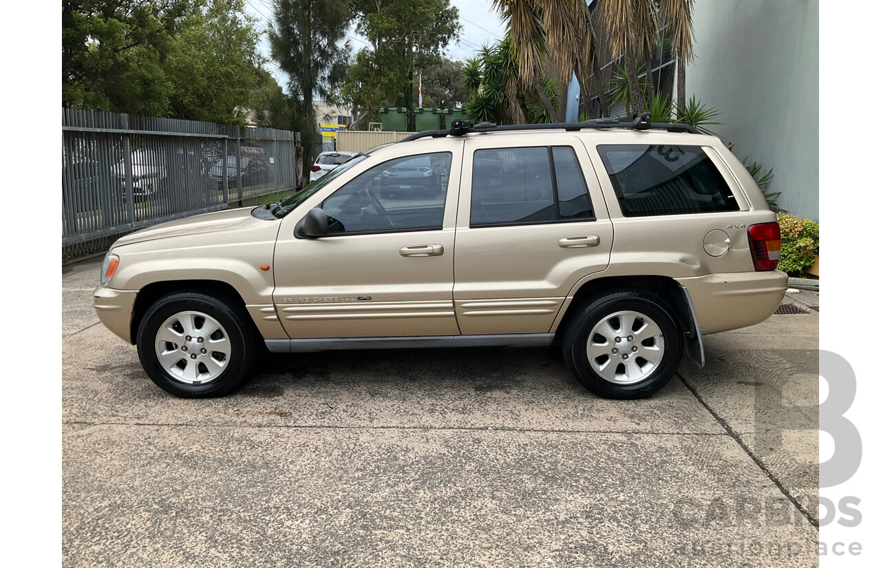 7/2001 Jeep Grand Cherokee Limited (4x4) WG 4d Wagon Champagne Pearl Metallic V8 4.7L