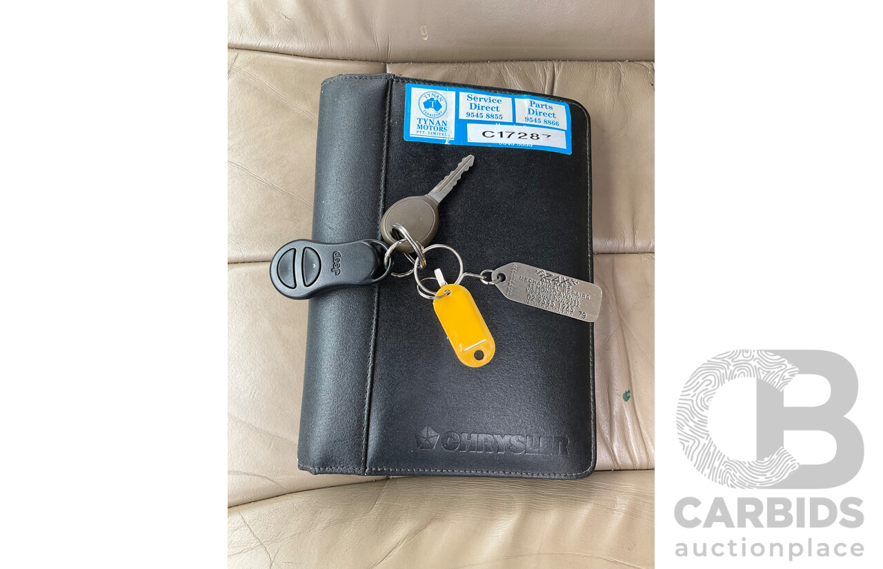 7/2001 Jeep Grand Cherokee Limited (4x4) WG 4d Wagon Champagne Pearl Metallic V8 4.7L