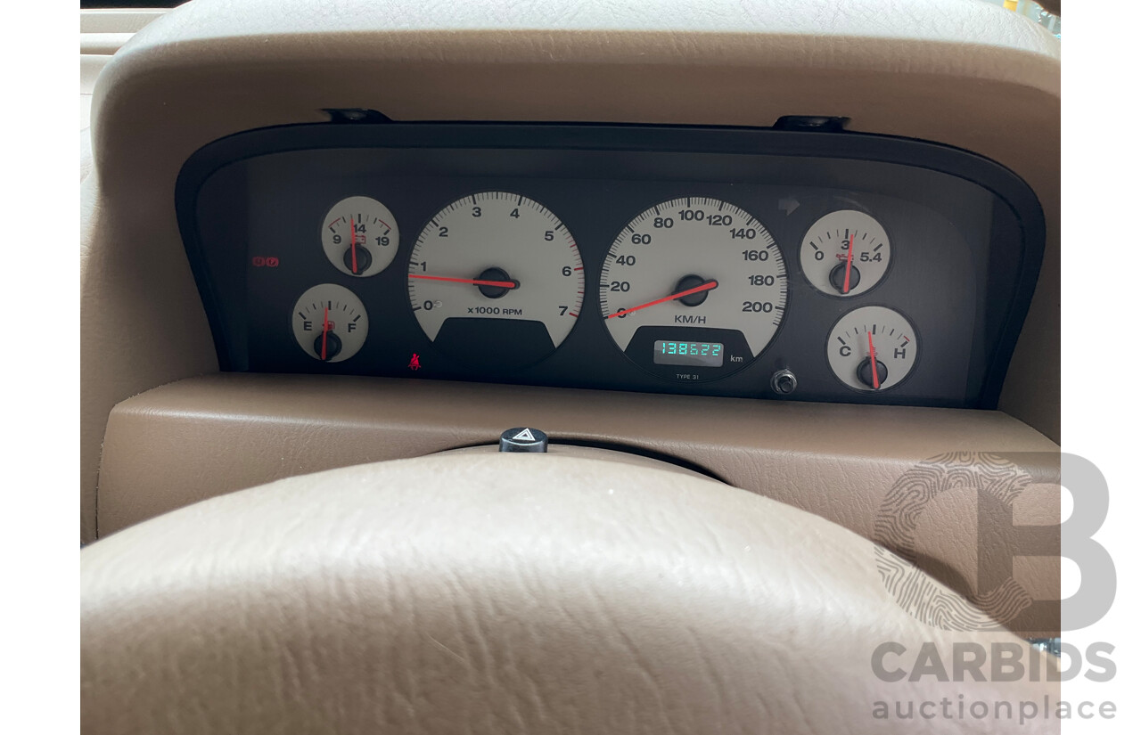 7/2001 Jeep Grand Cherokee Limited (4x4) WG 4d Wagon Champagne Pearl Metallic V8 4.7L