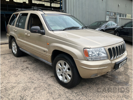 7/2001 Jeep Grand Cherokee Limited (4x4) WG 4d Wagon Champagne Pearl Metallic V8 4.7L