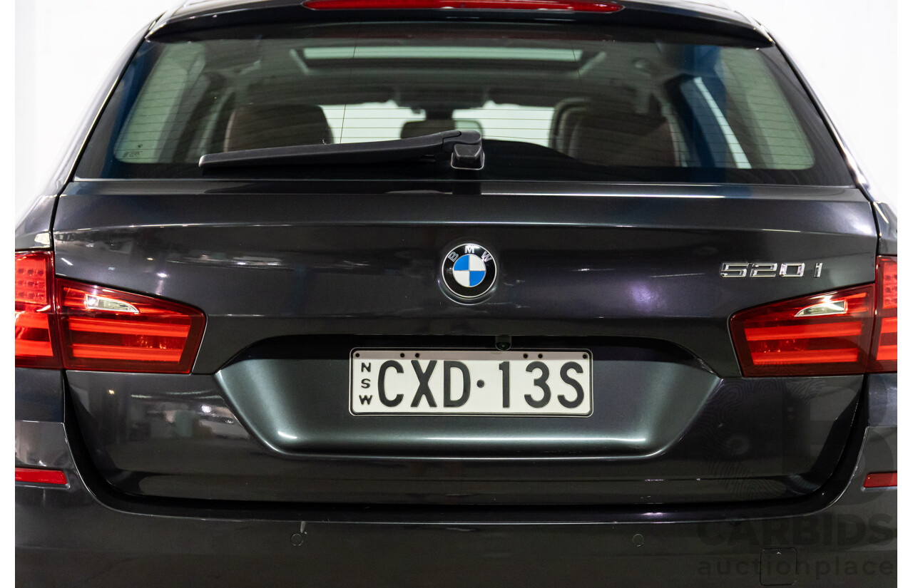 4/2013 BMW 520i Touring F11 MY14 4d Wagon Sophisto Grey Brilliant Effect Metallic Turbo 2.0L - 4/2015 Personal Import