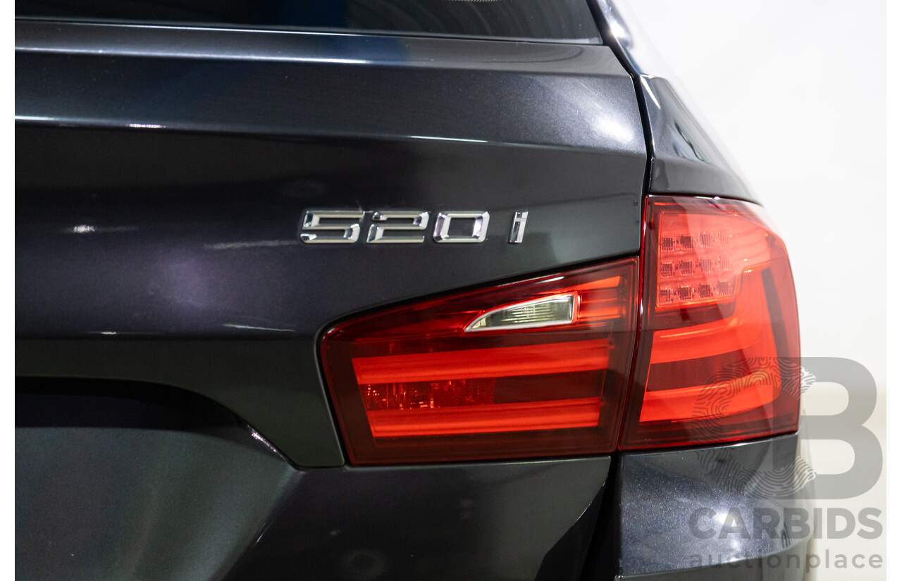 4/2013 BMW 520i Touring F11 MY14 4d Wagon Sophisto Grey Brilliant Effect Metallic Turbo 2.0L - 4/2015 Personal Import
