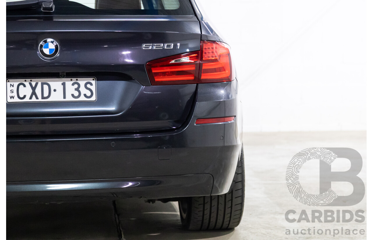 4/2013 BMW 520i Touring F11 MY14 4d Wagon Sophisto Grey Brilliant Effect Metallic Turbo 2.0L - 4/2015 Personal Import