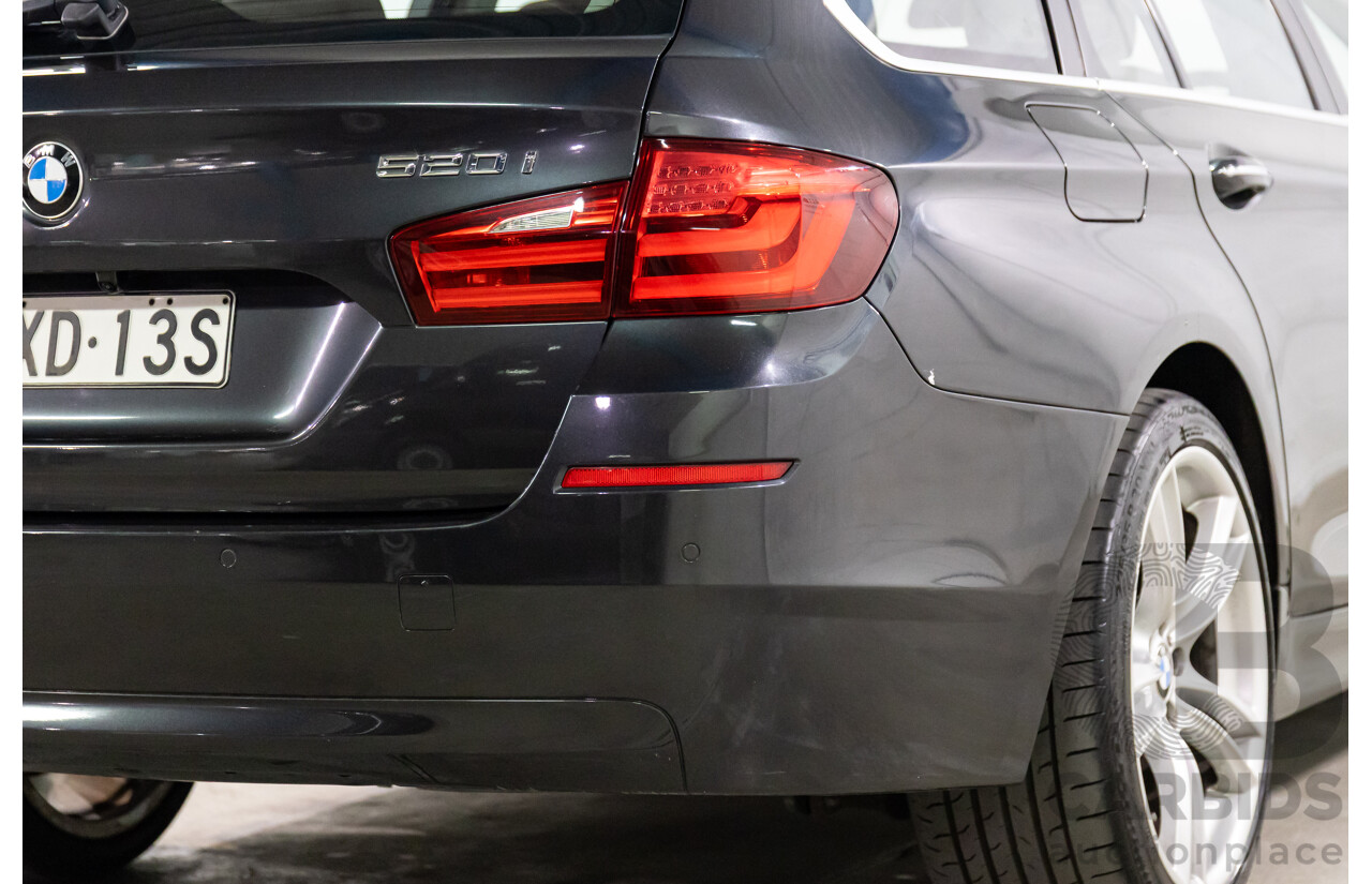 4/2013 BMW 520i Touring F11 MY14 4d Wagon Sophisto Grey Brilliant Effect Metallic Turbo 2.0L - 4/2015 Personal Import