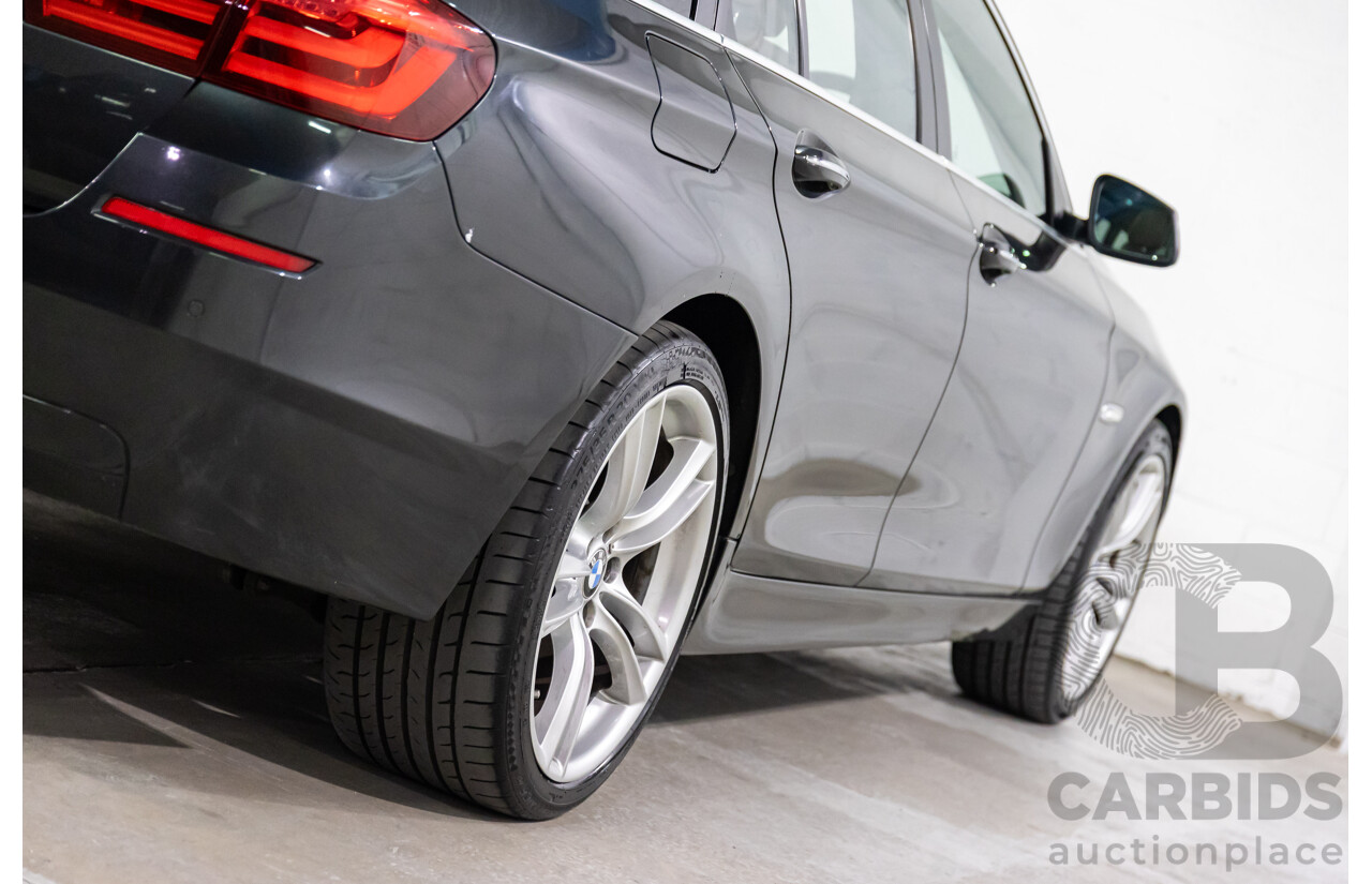 4/2013 BMW 520i Touring F11 MY14 4d Wagon Sophisto Grey Brilliant Effect Metallic Turbo 2.0L - 4/2015 Personal Import