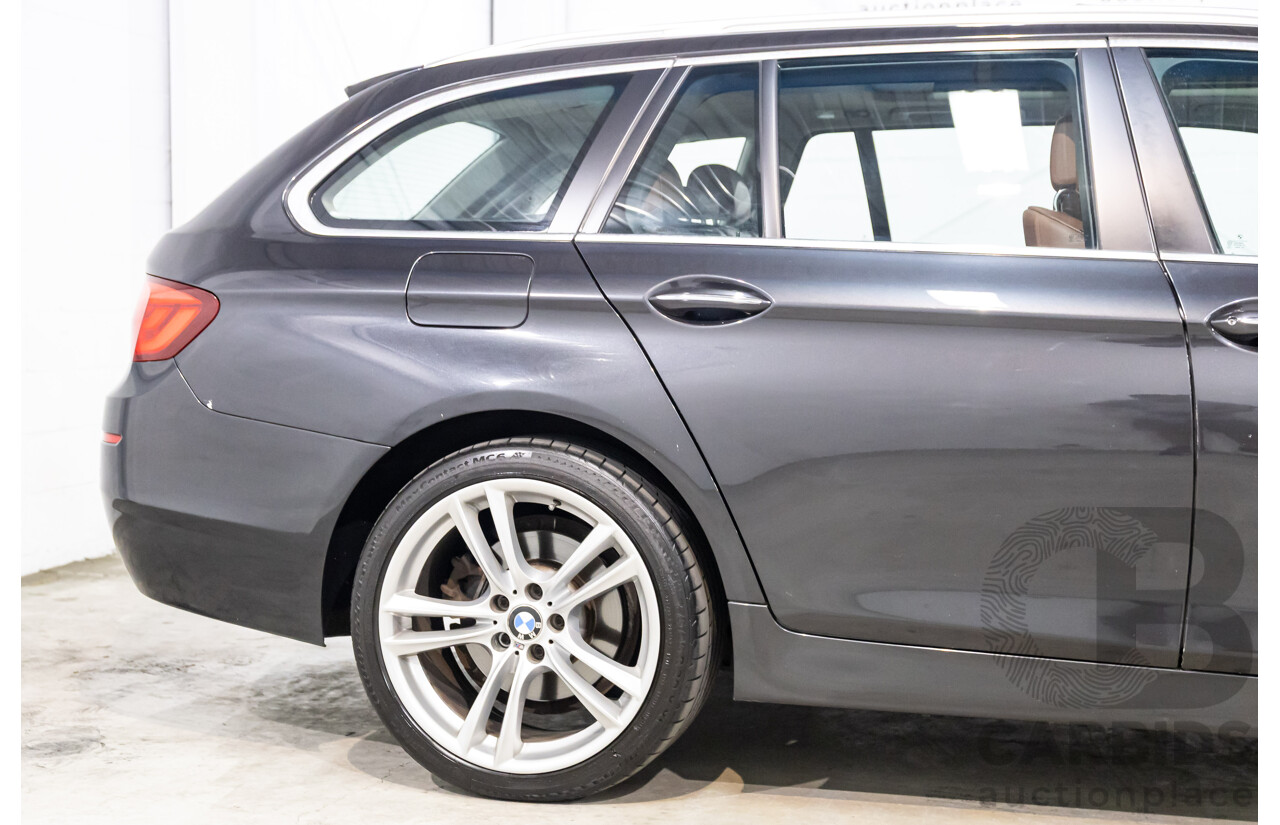 4/2013 BMW 520i Touring F11 MY14 4d Wagon Sophisto Grey Brilliant Effect Metallic Turbo 2.0L - 4/2015 Personal Import