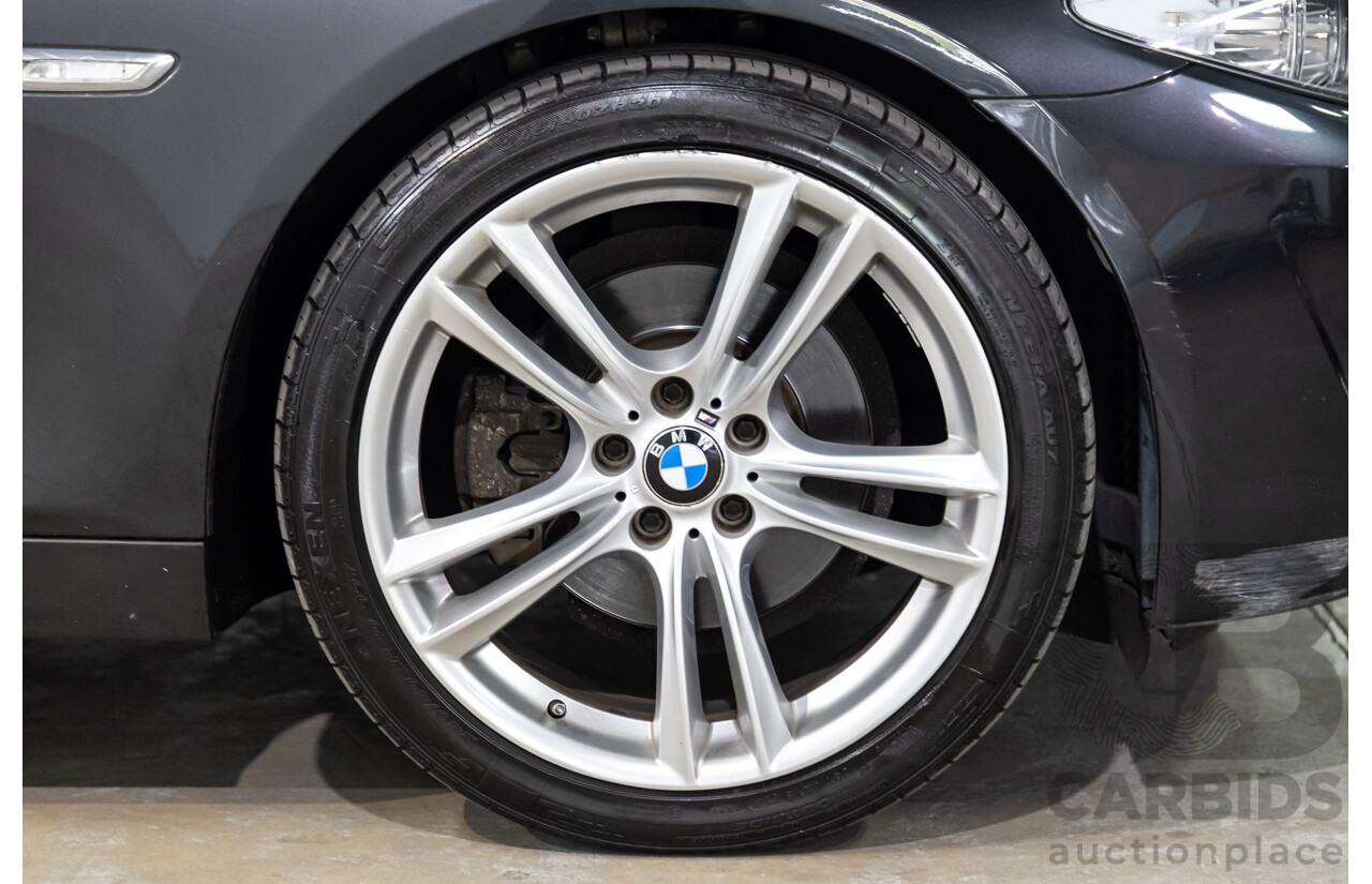 4/2013 BMW 520i Touring F11 MY14 4d Wagon Sophisto Grey Brilliant Effect Metallic Turbo 2.0L - 4/2015 Personal Import