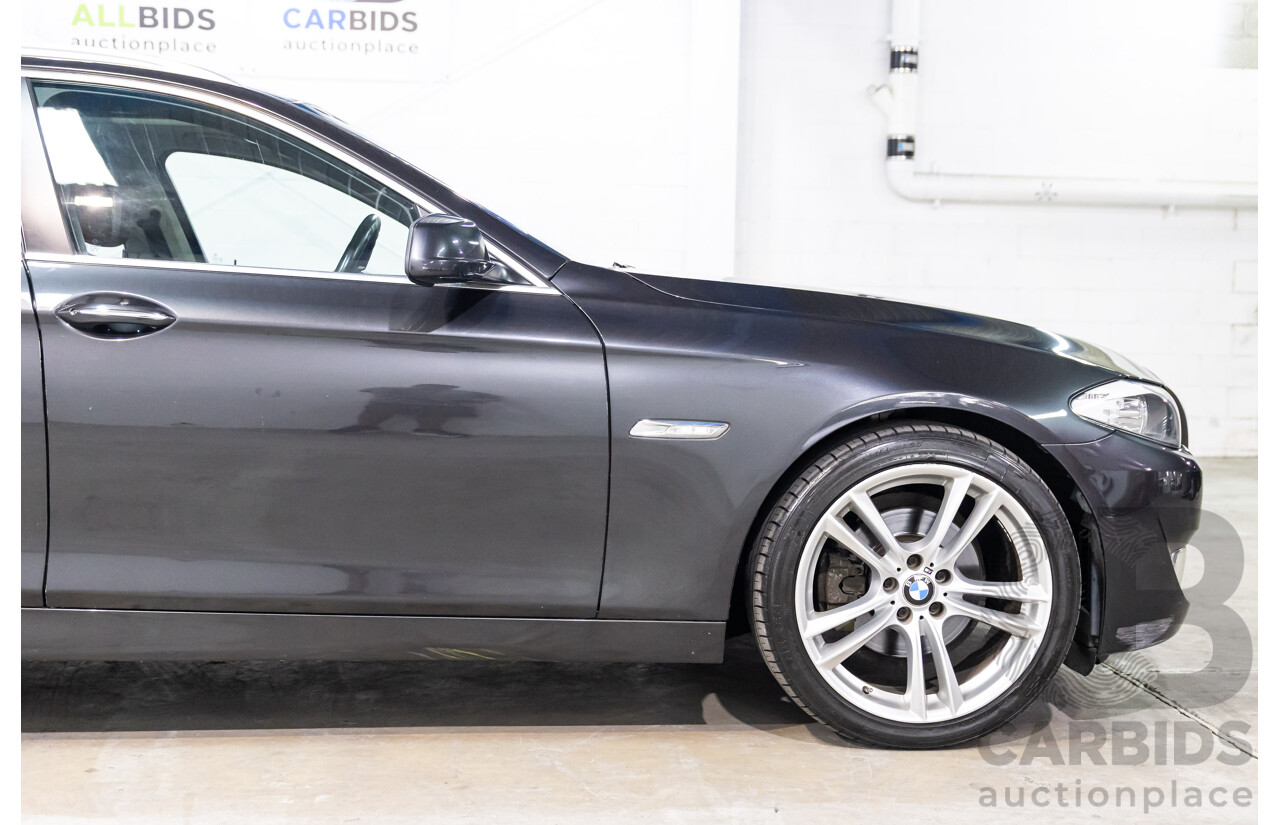 4/2013 BMW 520i Touring F11 MY14 4d Wagon Sophisto Grey Brilliant Effect Metallic Turbo 2.0L - 4/2015 Personal Import