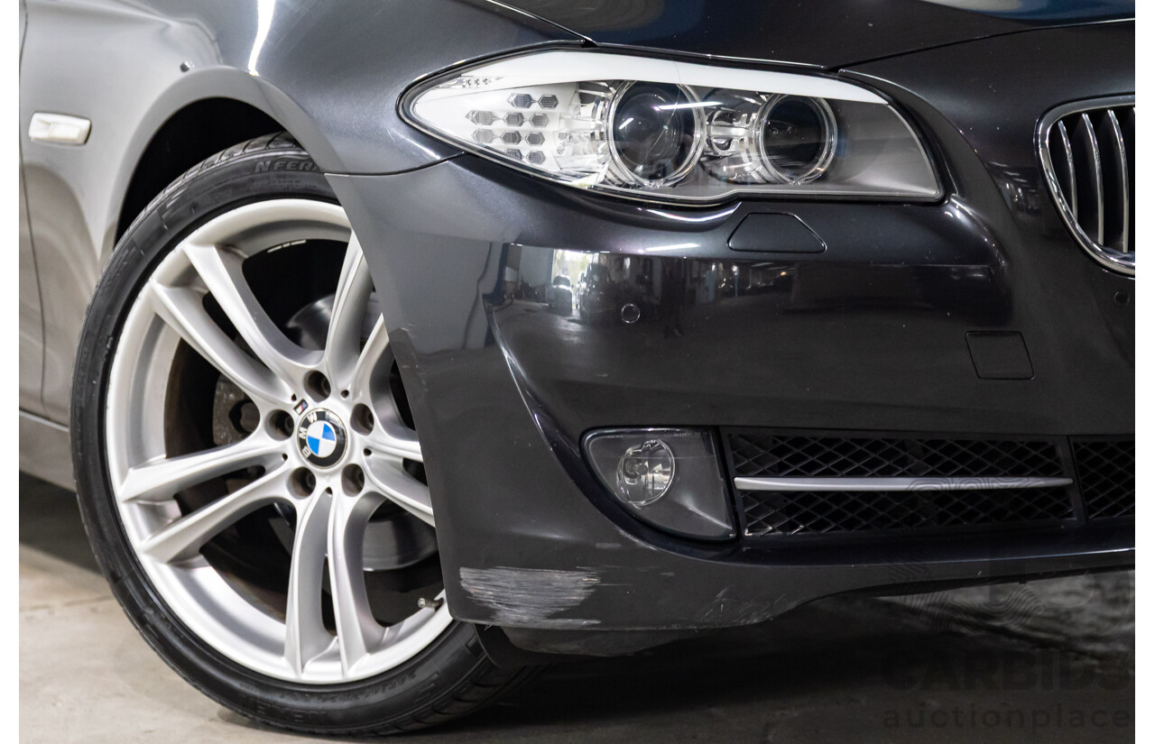 4/2013 BMW 520i Touring F11 MY14 4d Wagon Sophisto Grey Brilliant Effect Metallic Turbo 2.0L - 4/2015 Personal Import