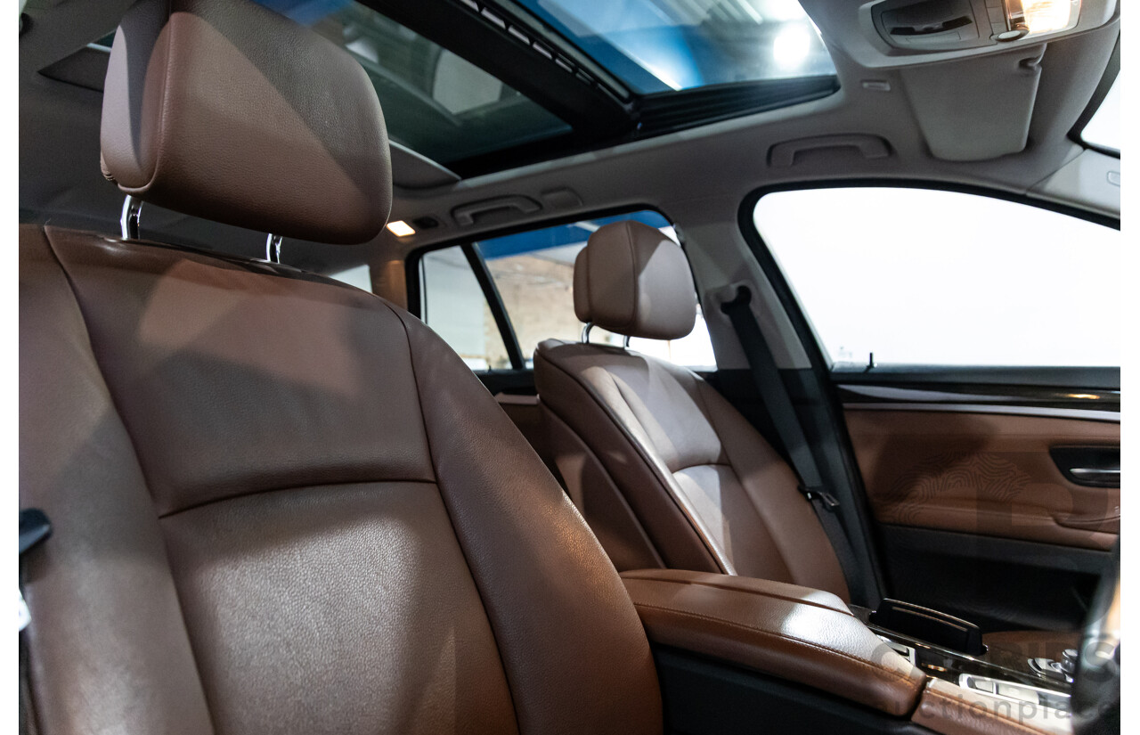 4/2013 BMW 520i Touring F11 MY14 4d Wagon Sophisto Grey Brilliant Effect Metallic Turbo 2.0L - 4/2015 Personal Import