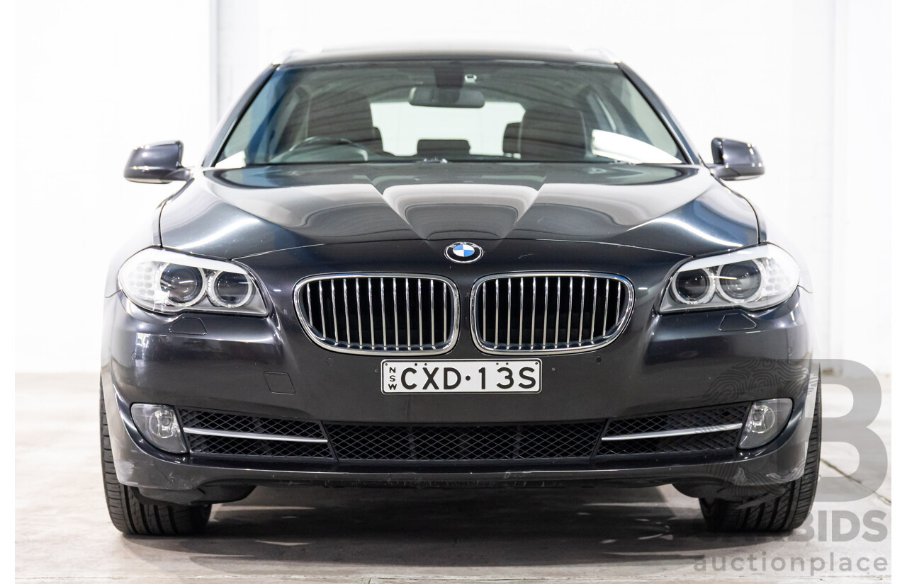 4/2013 BMW 520i Touring F11 MY14 4d Wagon Sophisto Grey Brilliant Effect Metallic Turbo 2.0L - 4/2015 Personal Import