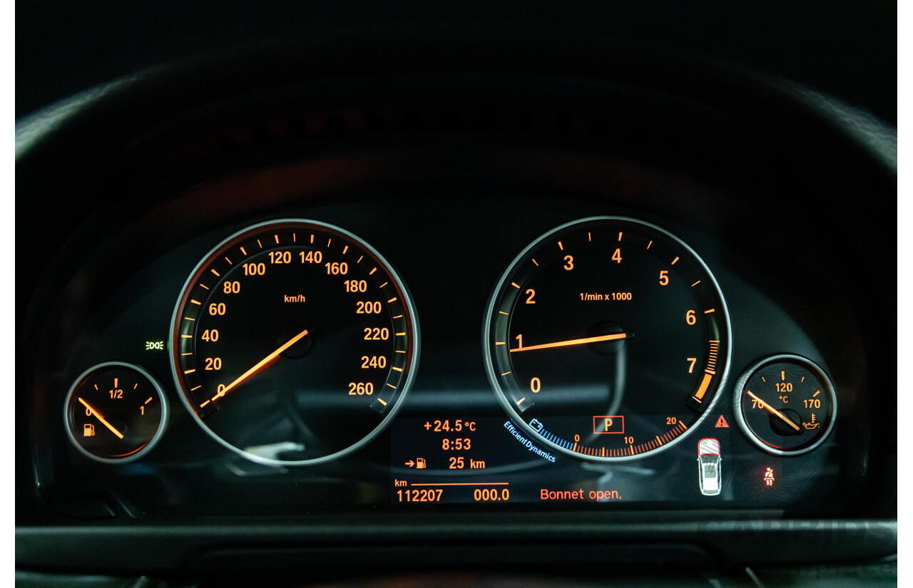 4/2013 BMW 520i Touring F11 MY14 4d Wagon Sophisto Grey Brilliant Effect Metallic Turbo 2.0L - 4/2015 Personal Import