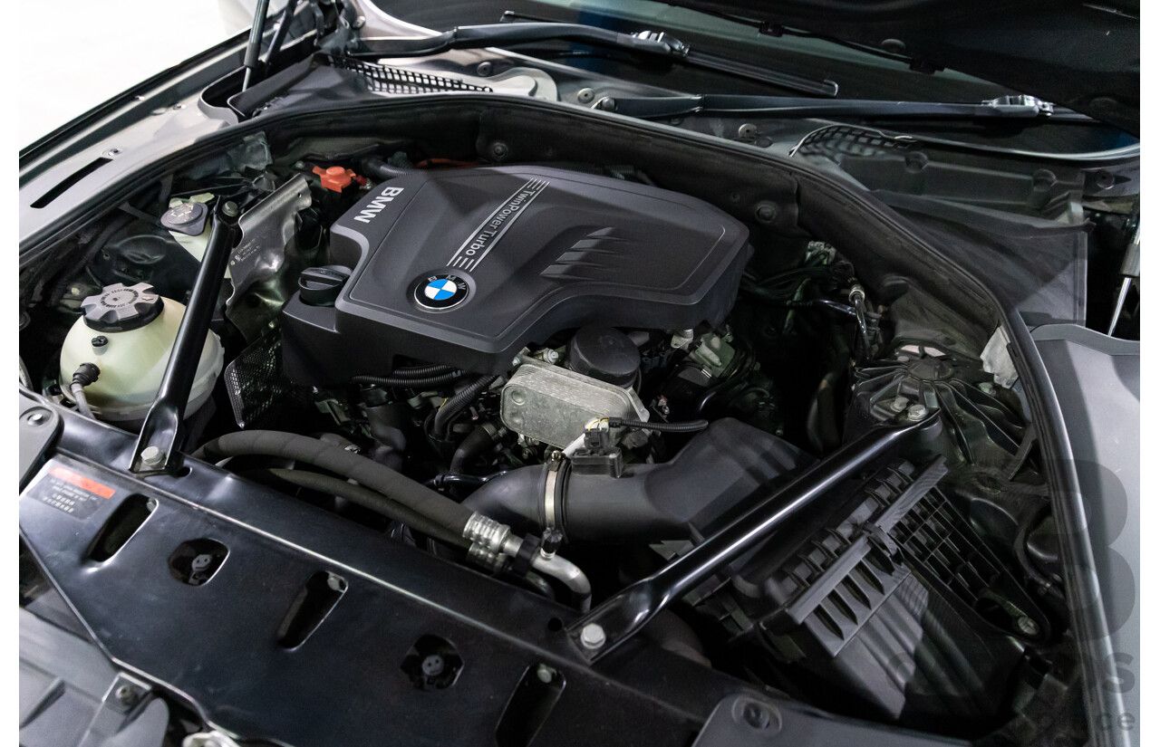 4/2013 BMW 520i Touring F11 MY14 4d Wagon Sophisto Grey Brilliant Effect Metallic Turbo 2.0L - 4/2015 Personal Import