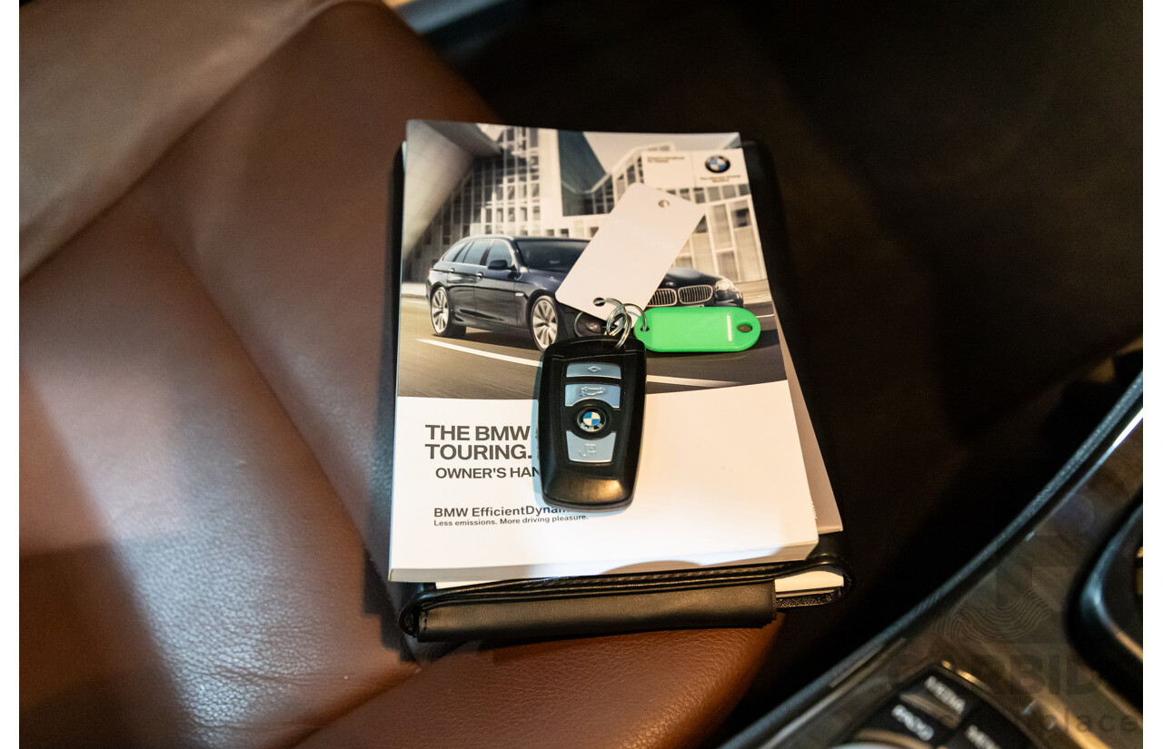 4/2013 BMW 520i Touring F11 MY14 4d Wagon Sophisto Grey Brilliant Effect Metallic Turbo 2.0L - 4/2015 Personal Import