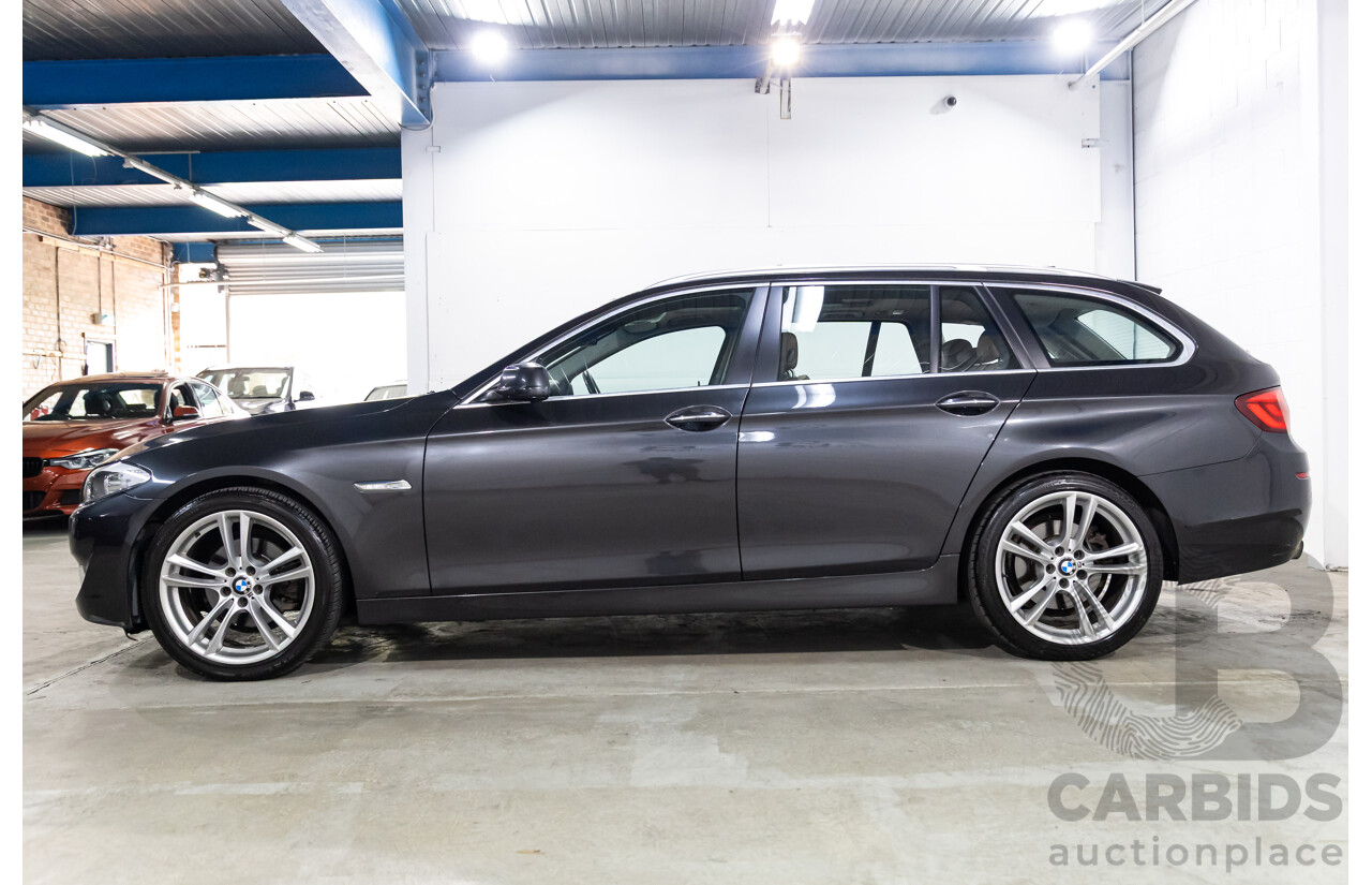 4/2013 BMW 520i Touring F11 MY14 4d Wagon Sophisto Grey Brilliant Effect Metallic Turbo 2.0L - 4/2015 Personal Import