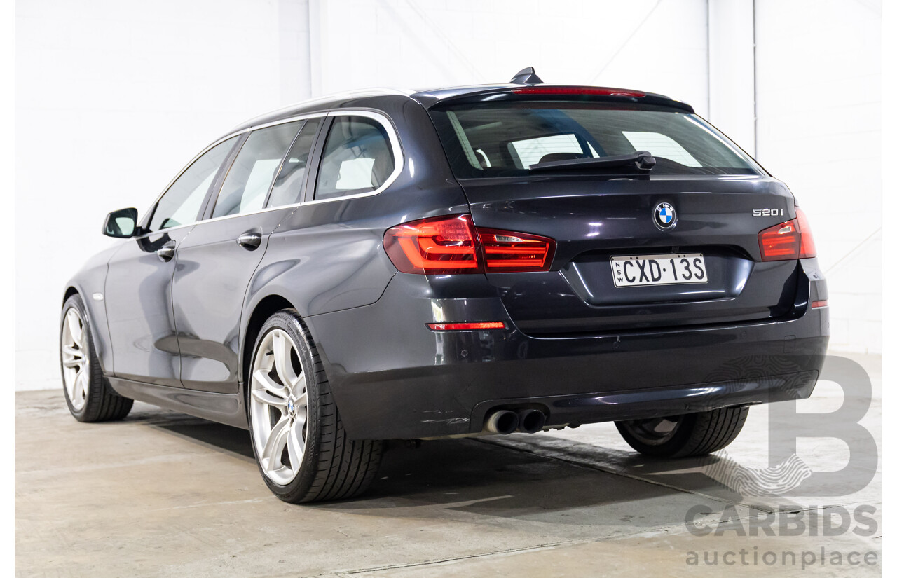 4/2013 BMW 520i Touring F11 MY14 4d Wagon Sophisto Grey Brilliant Effect Metallic Turbo 2.0L - 4/2015 Personal Import