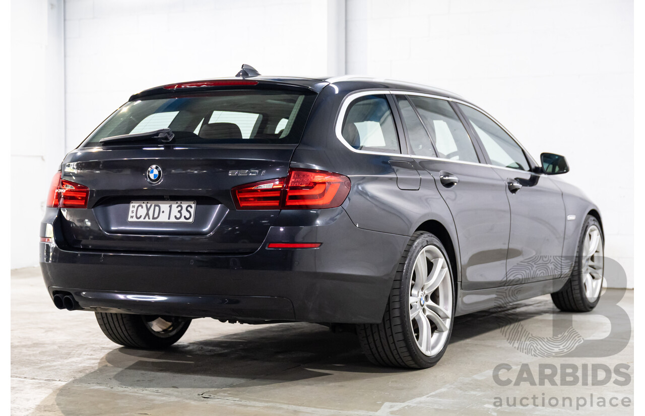 4/2013 BMW 520i Touring F11 MY14 4d Wagon Sophisto Grey Brilliant Effect Metallic Turbo 2.0L - 4/2015 Personal Import