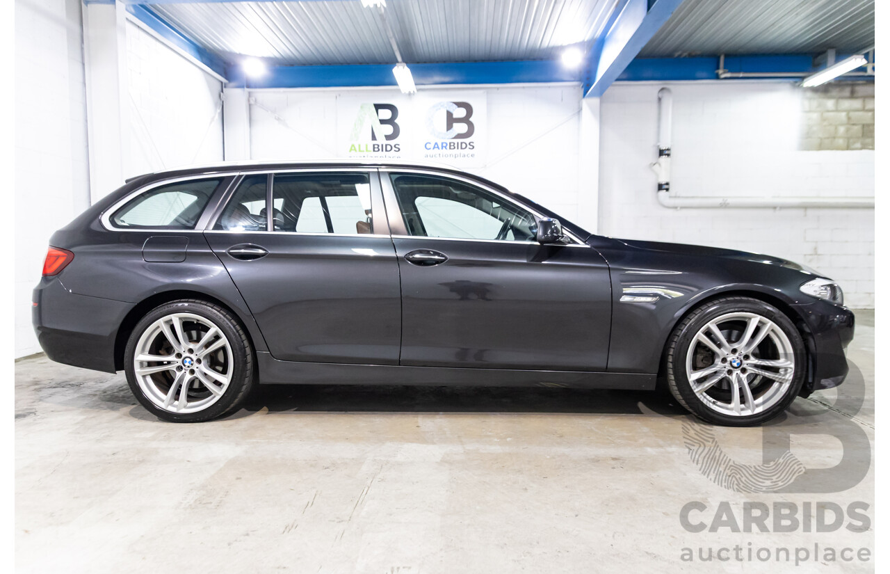 4/2013 BMW 520i Touring F11 MY14 4d Wagon Sophisto Grey Brilliant Effect Metallic Turbo 2.0L - 4/2015 Personal Import