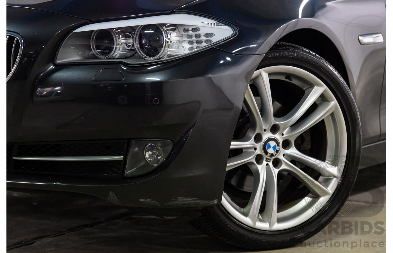 4/2013 BMW 520i Touring F11 MY14 4d Wagon Sophisto Grey Brilliant Effect Metallic Turbo 2.0L - 4/2015 Personal Import