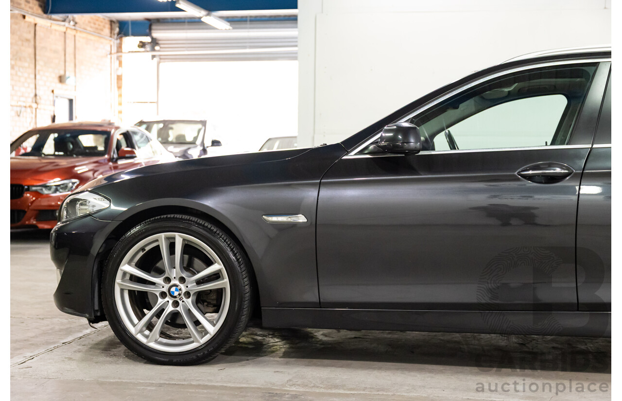 4/2013 BMW 520i Touring F11 MY14 4d Wagon Sophisto Grey Brilliant Effect Metallic Turbo 2.0L - 4/2015 Personal Import