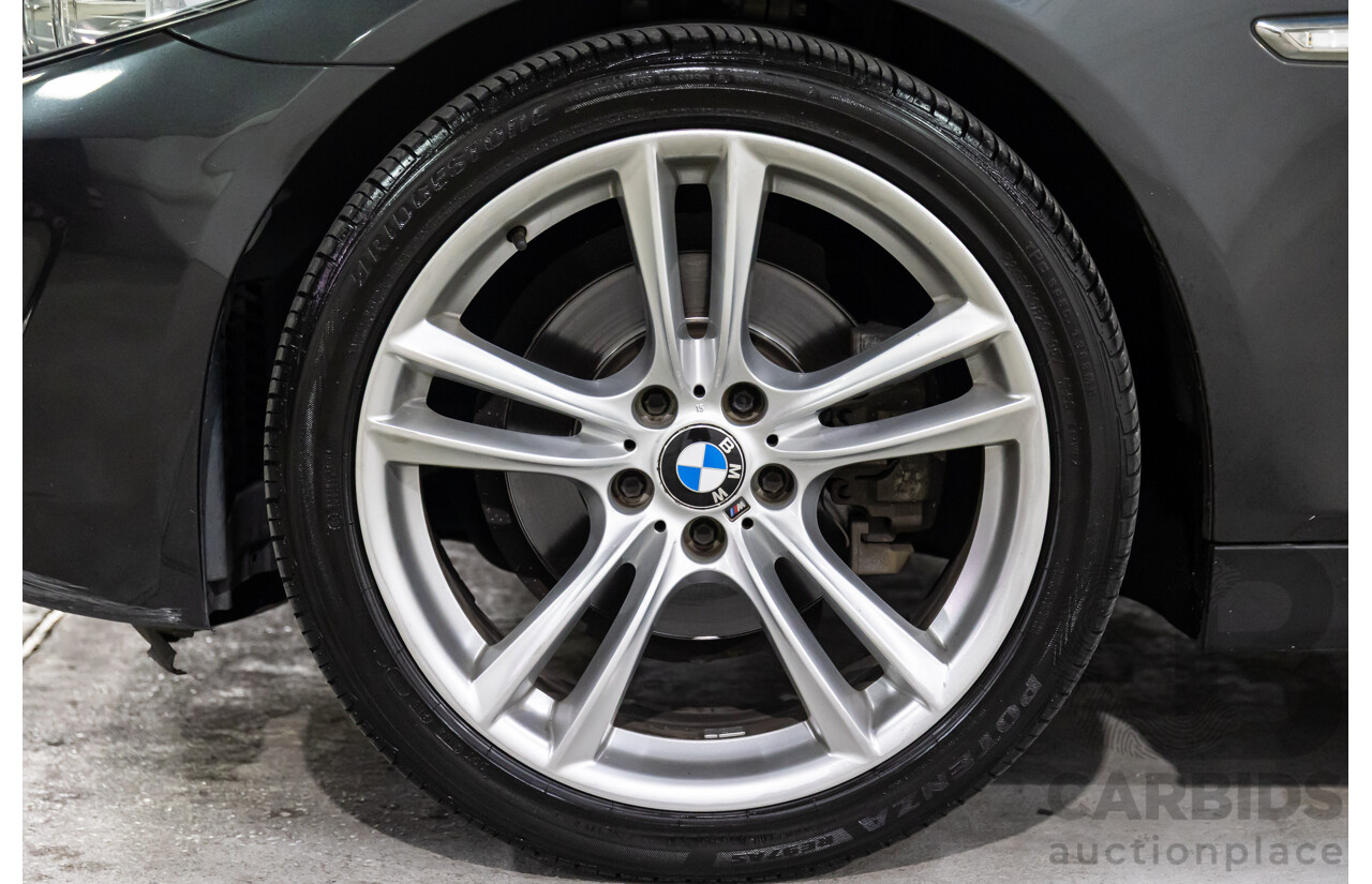 4/2013 BMW 520i Touring F11 MY14 4d Wagon Sophisto Grey Brilliant Effect Metallic Turbo 2.0L - 4/2015 Personal Import