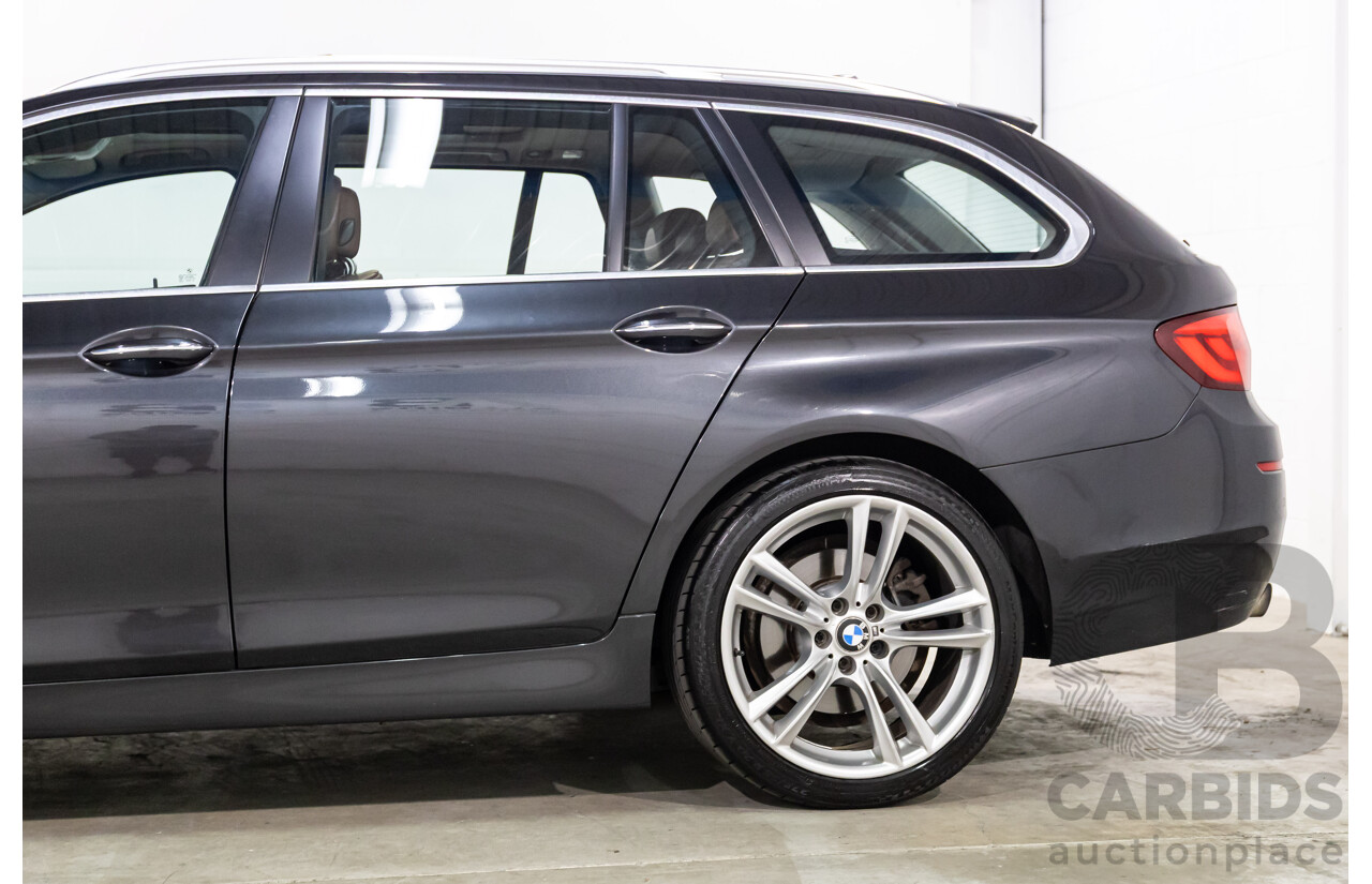 4/2013 BMW 520i Touring F11 MY14 4d Wagon Sophisto Grey Brilliant Effect Metallic Turbo 2.0L - 4/2015 Personal Import