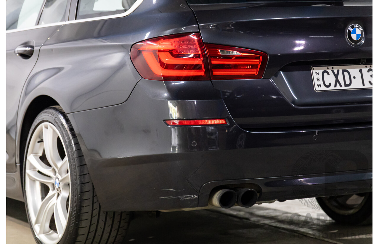 4/2013 BMW 520i Touring F11 MY14 4d Wagon Sophisto Grey Brilliant Effect Metallic Turbo 2.0L - 4/2015 Personal Import