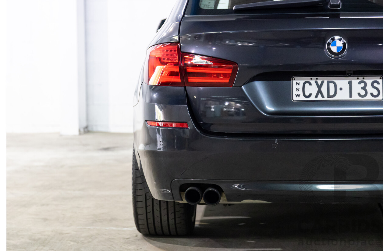 4/2013 BMW 520i Touring F11 MY14 4d Wagon Sophisto Grey Brilliant Effect Metallic Turbo 2.0L - 4/2015 Personal Import