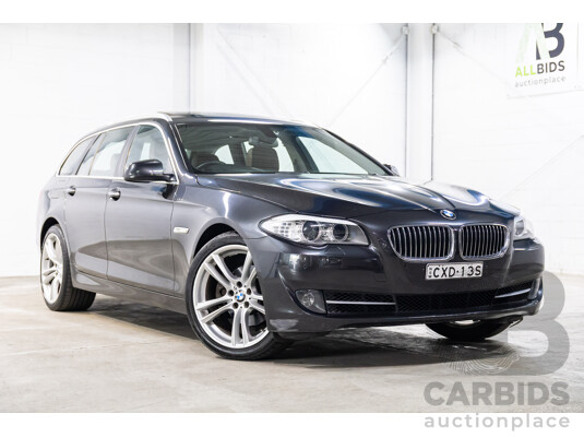 4/2013 BMW 520i Touring F11 MY14 4d Wagon Sophisto Grey Brilliant Effect Metallic Turbo 2.0L - 4/2015 Personal Import