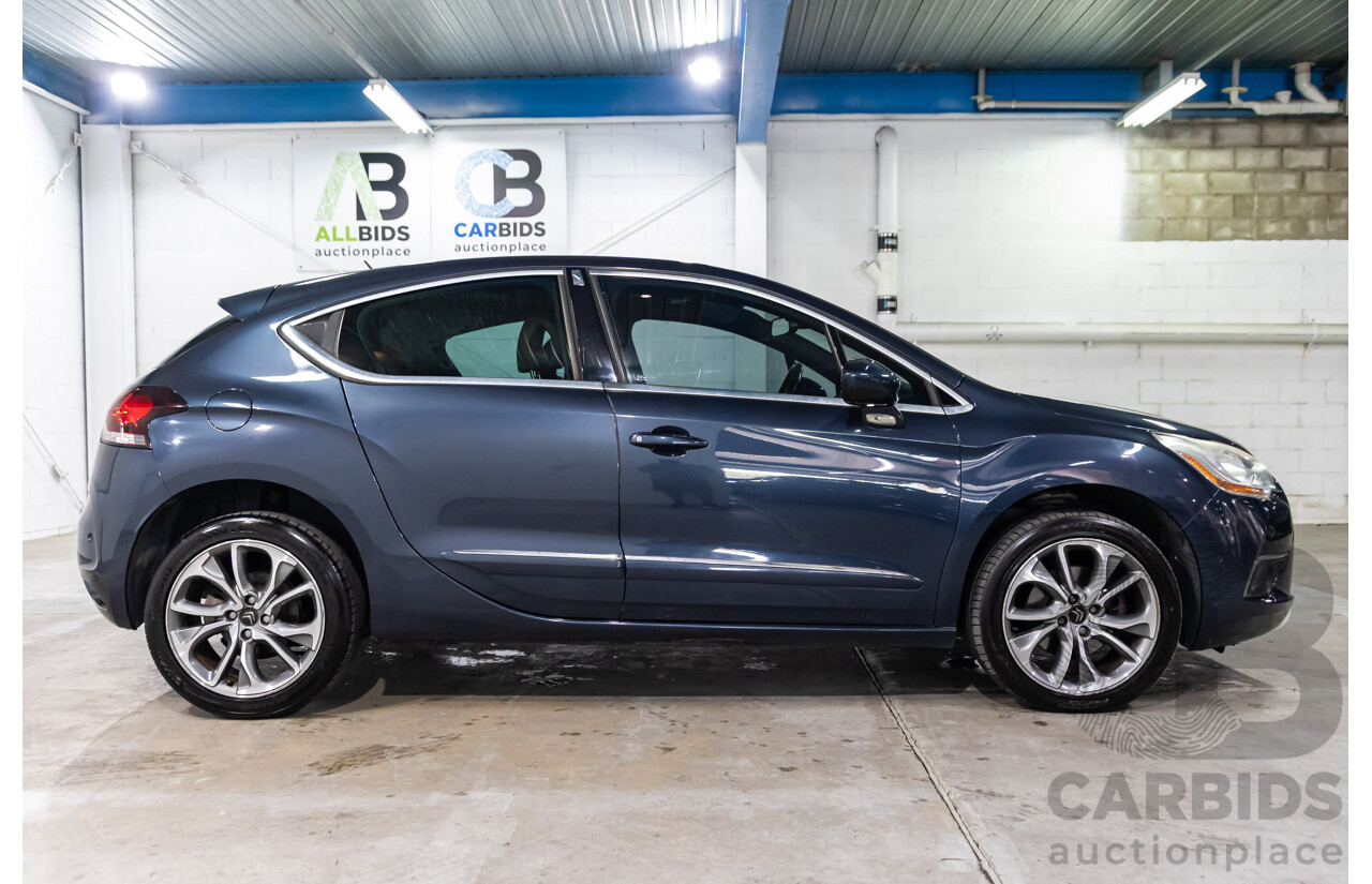 1/2012 Citroen DS4 DStyle 4d Wagon Blue Encre Metallic Turbo 1.6L
