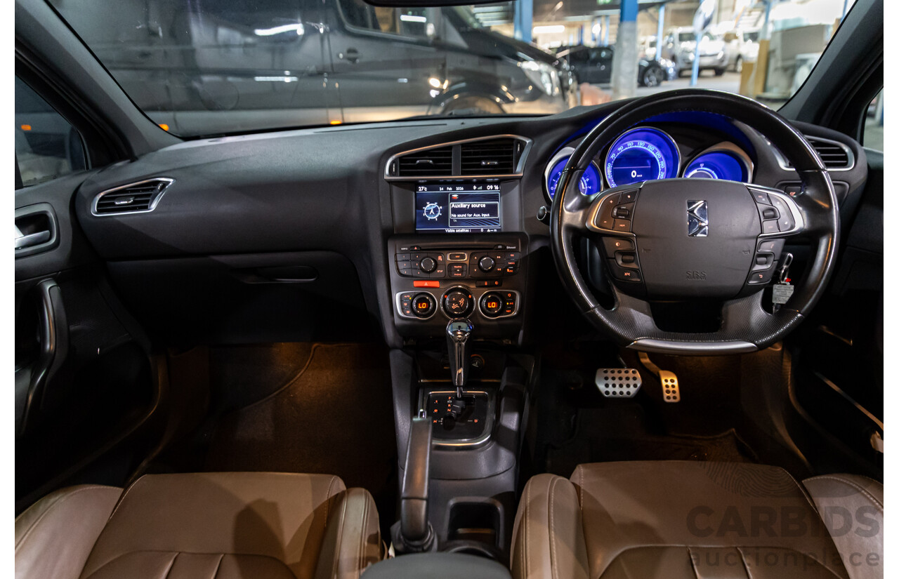 1/2012 Citroen DS4 DStyle 4d Wagon Blue Encre Metallic Turbo 1.6L