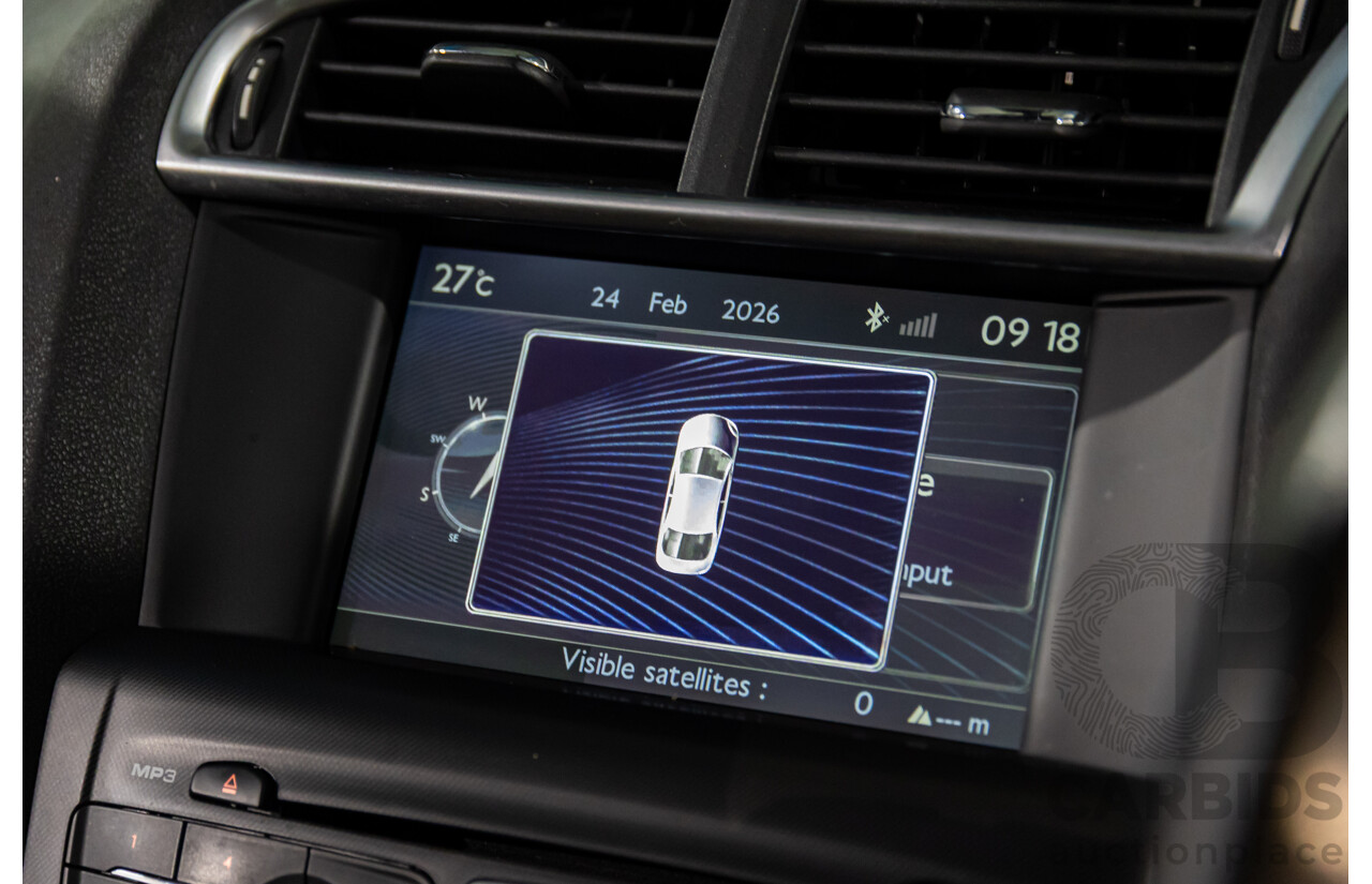 1/2012 Citroen DS4 DStyle 4d Wagon Blue Encre Metallic Turbo 1.6L