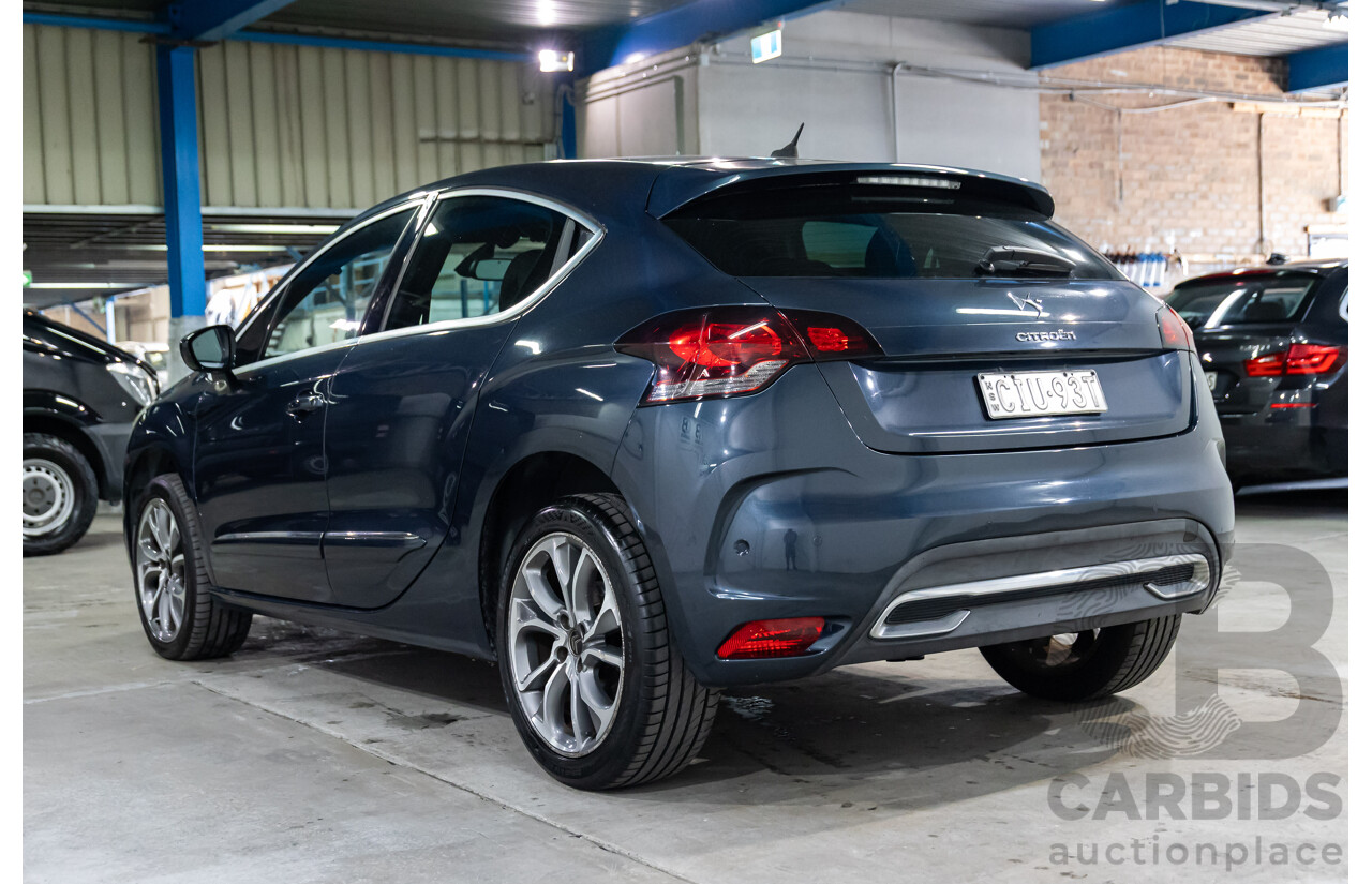 1/2012 Citroen DS4 DStyle 4d Wagon Blue Encre Metallic Turbo 1.6L