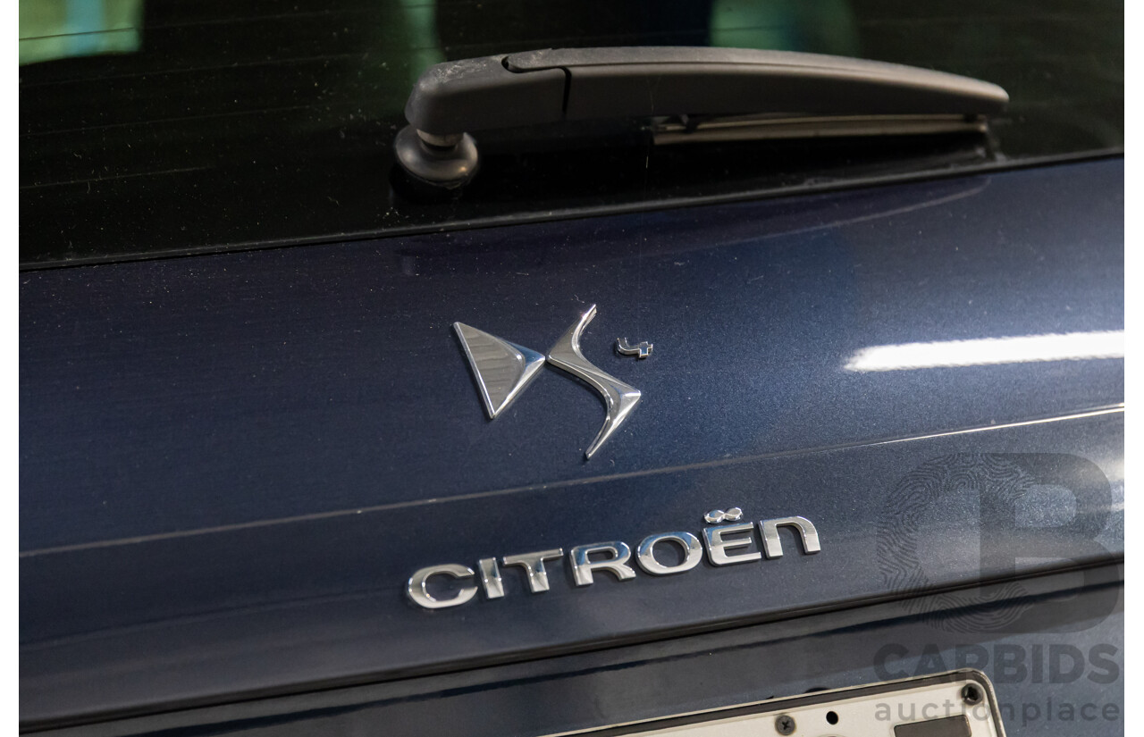 1/2012 Citroen DS4 DStyle 4d Wagon Blue Encre Metallic Turbo 1.6L