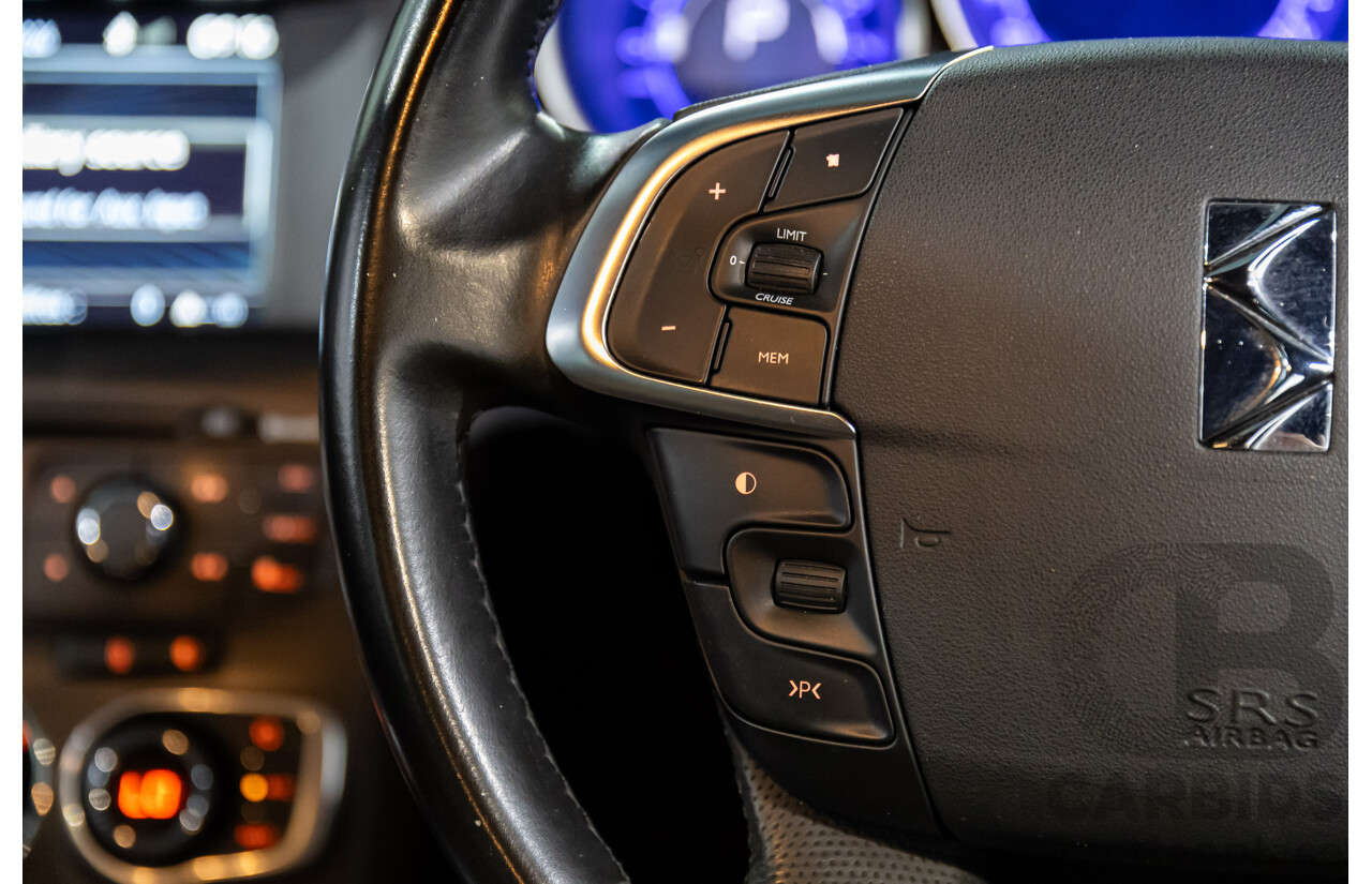 1/2012 Citroen DS4 DStyle 4d Wagon Blue Encre Metallic Turbo 1.6L