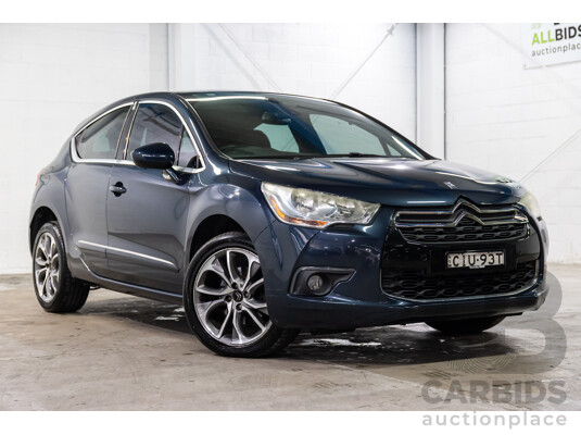 1/2012 Citroen DS4 DStyle 4d Wagon Blue Encre Metallic Turbo 1.6L