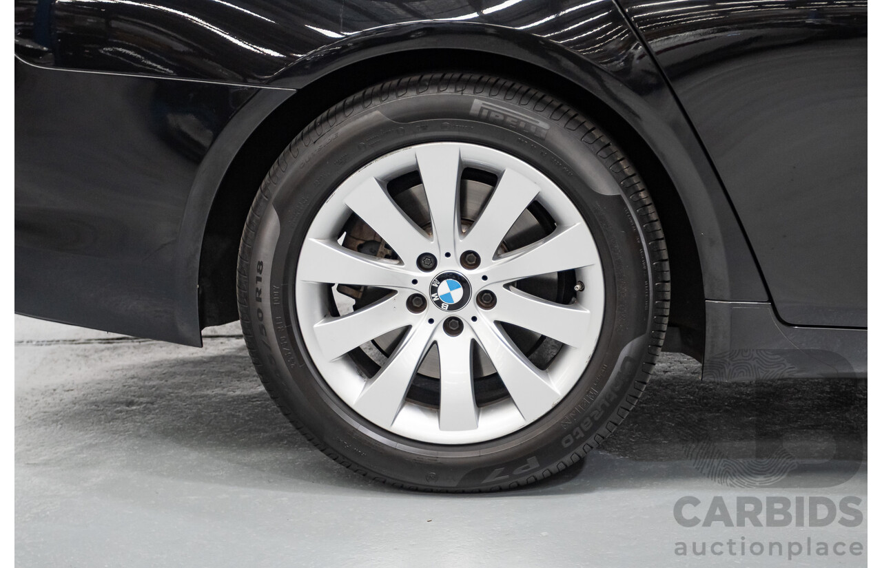 9/2013 BMW 740Li F02 MY13 4D Sedan Black Sapphire Metallic Turbo 3.0L