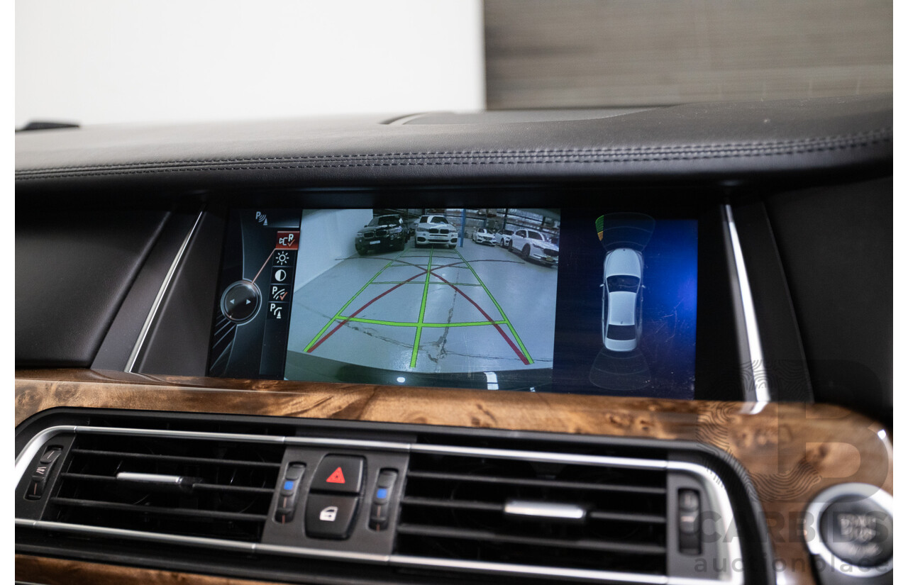 9/2013 BMW 740Li F02 MY13 4D Sedan Black Sapphire Metallic Turbo 3.0L