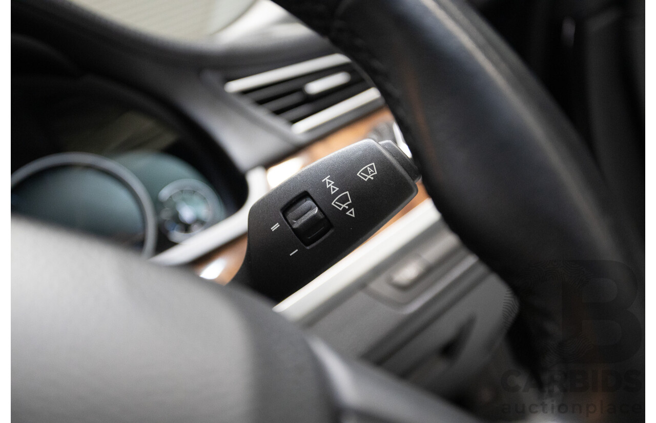 9/2013 BMW 740Li F02 MY13 4D Sedan Black Sapphire Metallic Turbo 3.0L