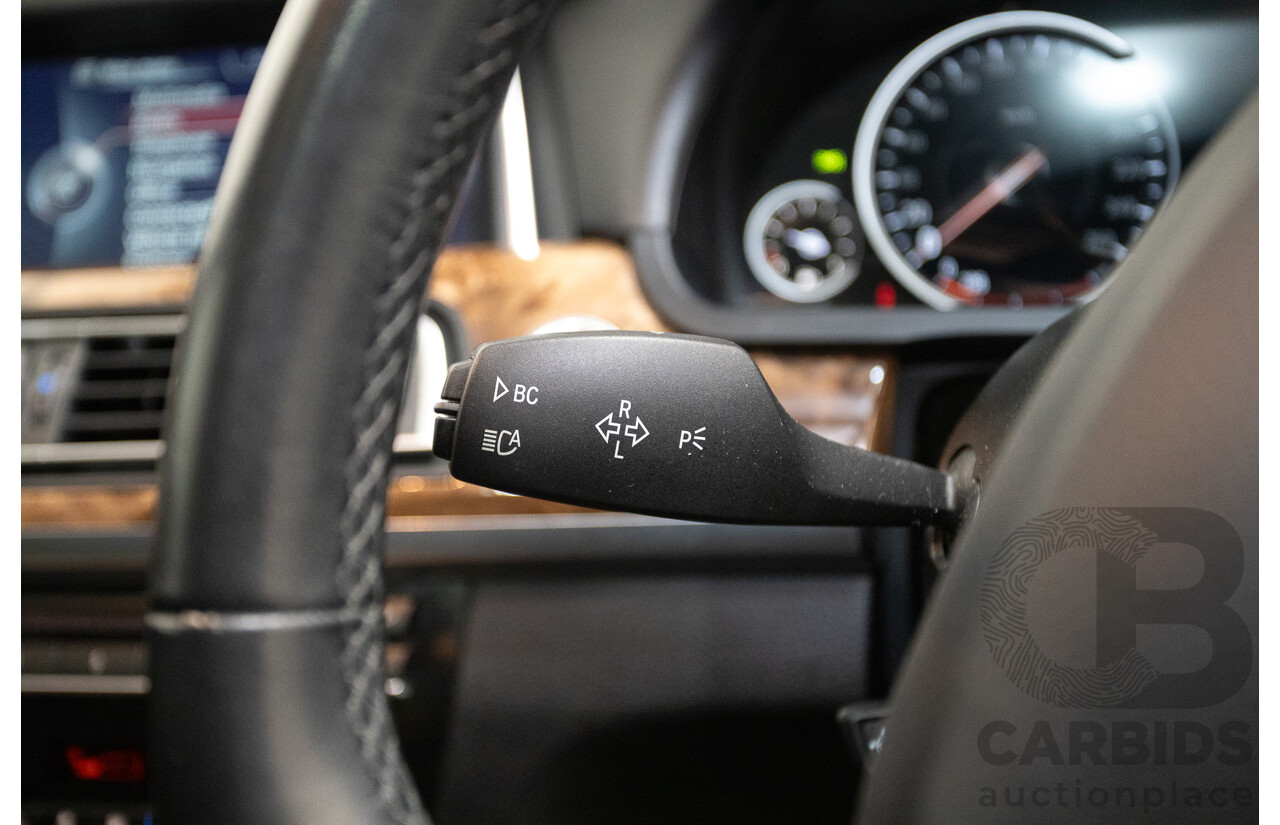 9/2013 BMW 740Li F02 MY13 4D Sedan Black Sapphire Metallic Turbo 3.0L