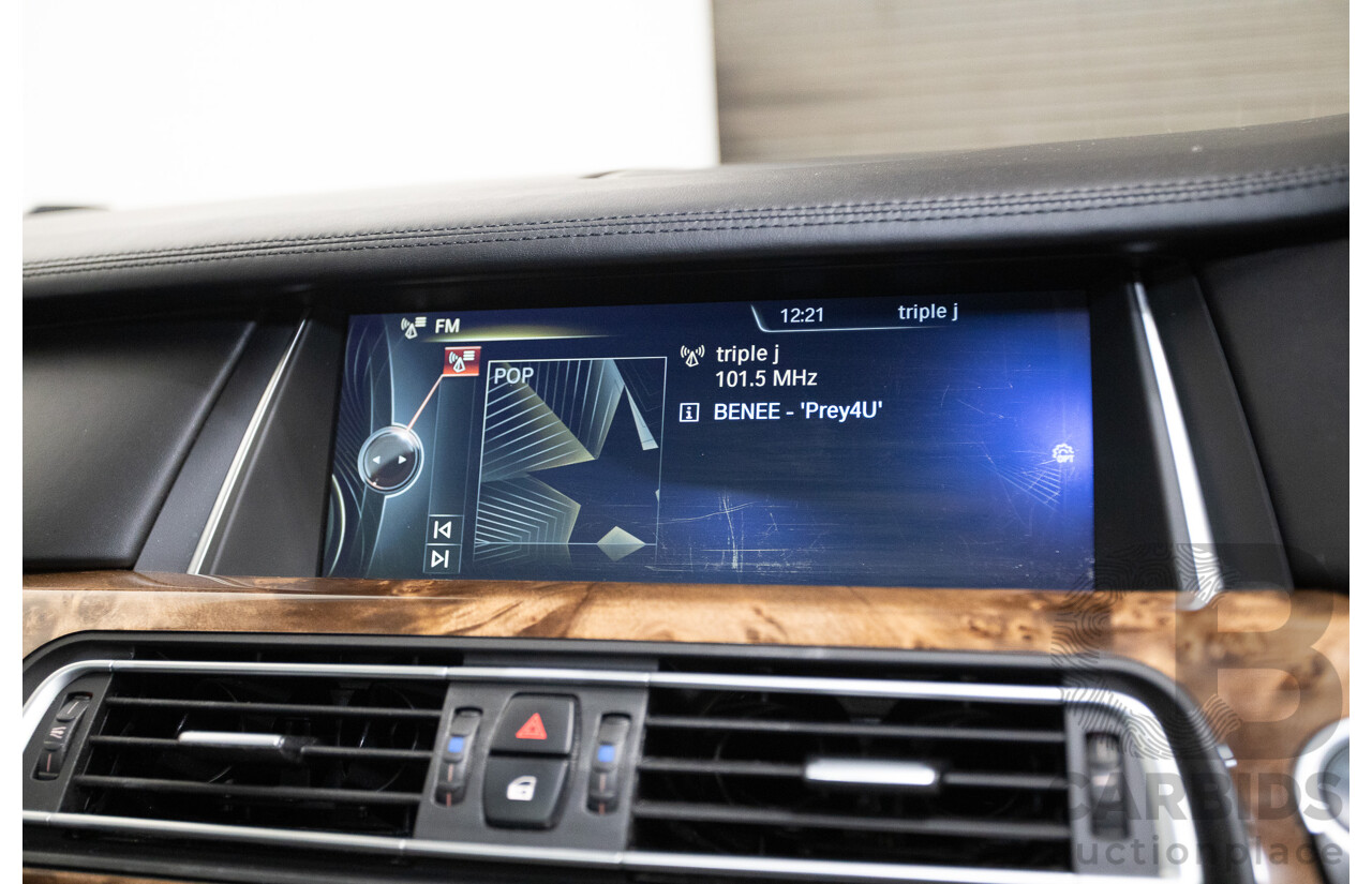 9/2013 BMW 740Li F02 MY13 4D Sedan Black Sapphire Metallic Turbo 3.0L